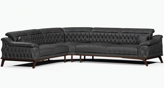 «Граф» Угловой диван с откидной спинкой (Фортуна)