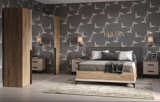 «Кара» Шкаф для одежды и белья 6-створчатый м.7