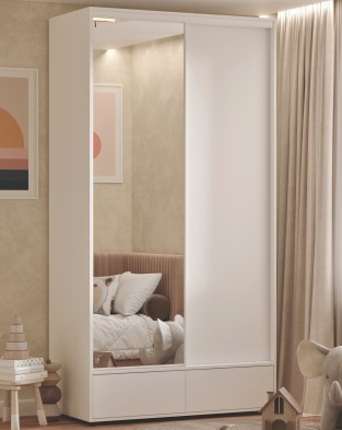 Шкаф-купе MOD 1200 с зеркалом