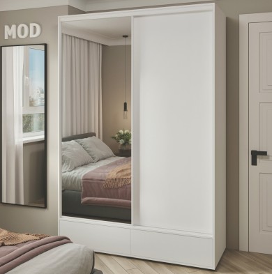 Шкаф-купе MOD 1600 с зеркалом Шкаф-купе MOD 1600 с зеркалом