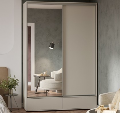 Шкаф-купе MOD 1600 с зеркалом Шкаф-купе MOD 1600 с зеркалом