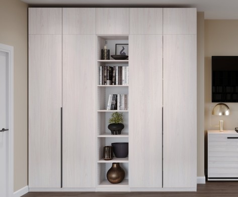 «Рум» Гардеробная система комп. 6 Ясень Анкор Светлый