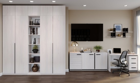 «Рум» Гардеробная система комп. 6 Ясень Анкор Светлый