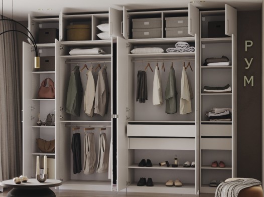 «Рум» Гардеробная система комп. 7 Кашемир