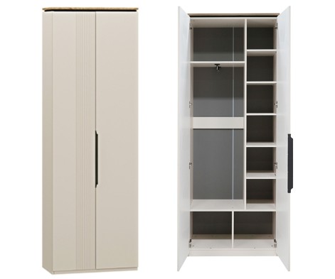 «Джулия» Шкаф 2-х створчатый узкий м.2 «Джулия» Шкаф 2-х створчатый узкий м.2