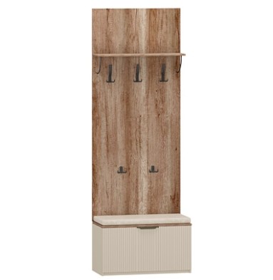 «Джулия» Вешалка с выдвижным ящиком м.11