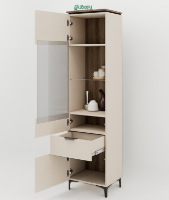 «Джулия» Шкаф-витрина м.21