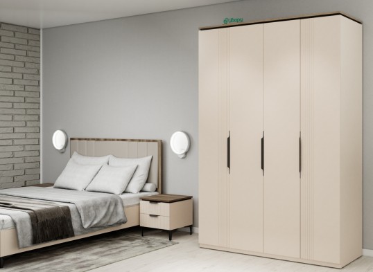 «Джулия» Шкаф 4-х створчатый с ящиками м.24