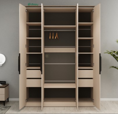 «Джулия» Шкаф 4-х створчатый с ящиками м.24