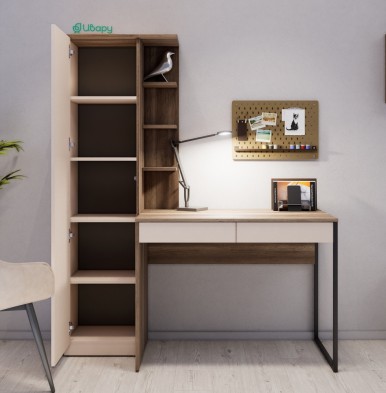 «Джулия» Пенал-надстройка (без стола) для письменного стола м.4