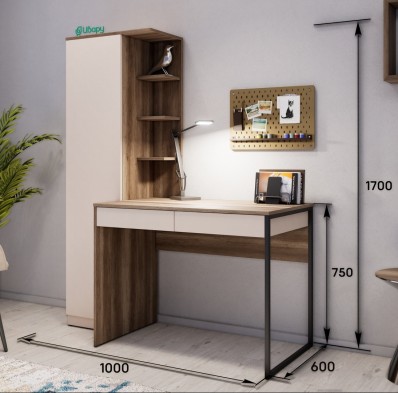 «Джулия» Пенал-надстройка (без стола) для письменного стола м.4