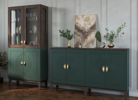 «Калипсо» Неман Комод 4-х дверный МН-044-04