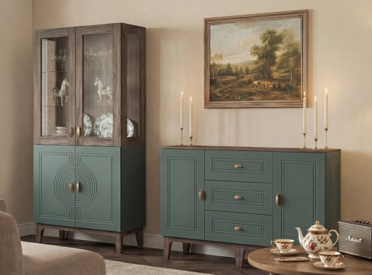 «Калипсо» Неман Комод с 2-мя дверками и 3 ящиками МН-044-07