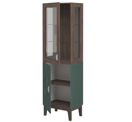 «Калипсо» Неман Шкаф-витрина 1 стеклодверь МН-044-01
