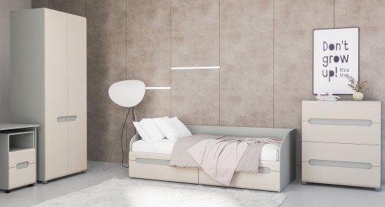 «Леонардо» Неман Кровать-тахта 80х200 с ящиками МН-026-12