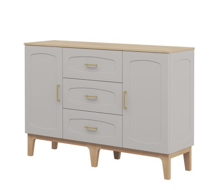 «Танаро» Неман Комод с 2-мя дверками и 3 ящиками МН-058-07 «Танаро» Неман Комод с 2-мя дверками и 3 ящиками МН-058-07