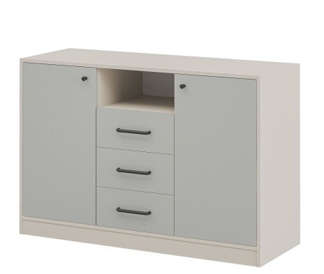 «Мальма» Комод с 2-мя дверками и 3 ящиками МН-135-02 «Мальма» Комод с 2-мя дверками и 3 ящиками МН-135-02