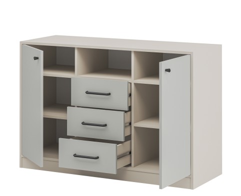 «Мальма» Комод с 2-мя дверками и 3 ящиками МН-135-02 «Мальма» Комод с 2-мя дверками и 3 ящиками МН-135-02