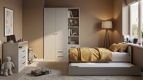 «Мальма» Стеллаж с ящиками МН-135-39