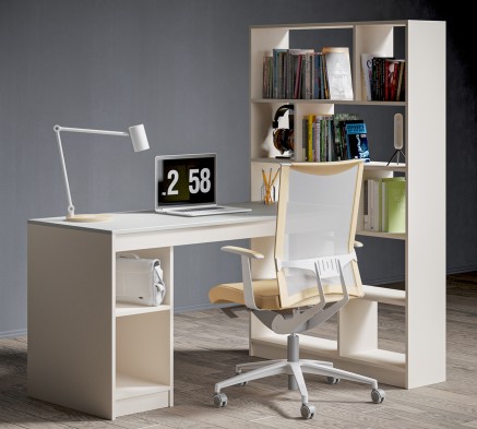 «Мальма» Стол письменный со стеллажом МН-135-26