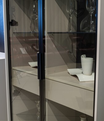 «Модена» Неман Шкаф-витрина комбинированный 2 стеклодвери высота 210 МН-048-25 «Модена» Неман Шкаф-витрина комбинированный 2 стеклодвери высота 210 МН-048-25