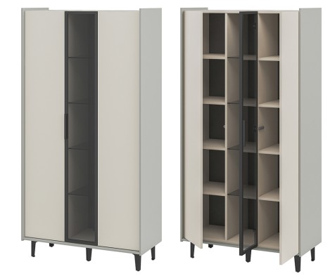 «Модена» Неман Шкаф 3-х створчатый 1 стеклодверь МН-048-01 «Модена» Неман Шкаф 3-х створчатый 1 стеклодверь МН-048-01