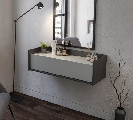 «Модена» Неман Туалетный столик навесной МН-048-09