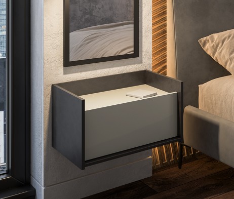 «Модена» Неман Тумба прикроватная подвесная МН-048-06