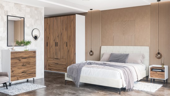 «Модена» Неман Тумба прикроватная МН-048-07