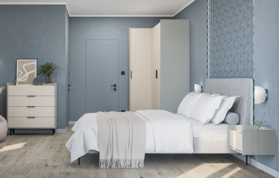 «Модена» Неман Шкаф угловой для одежды МН-048-15