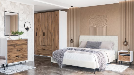 «Палермо» Неман Кровать мягкая 160х200 с ортопедическим основанием