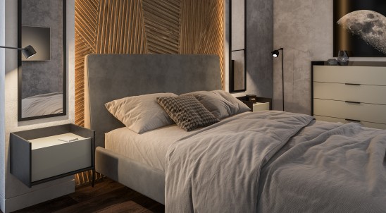 «Палермо» Неман Кровать мягкая 160х200 с ортопедическим основанием