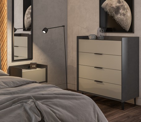 «Модена» Неман Модульный спальный гарнитур «Модена» Неман Модульный спальный гарнитур