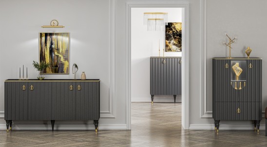 «Лоренсо» Неман Комод 4-х дверный МН-043-04