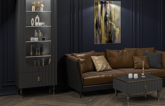 «Лоренсо» Неман Шкаф-витрина МН-043-25