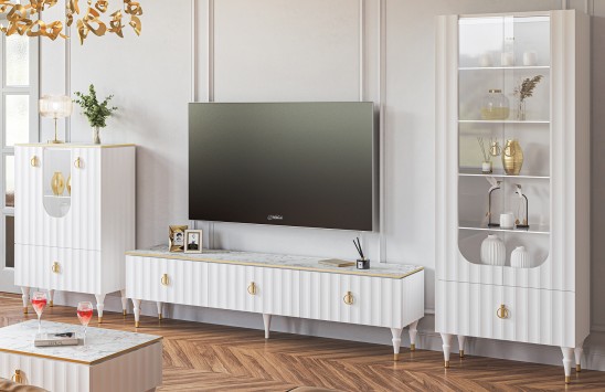 «Лоренсо» Неман Шкаф-витрина МН-043-25