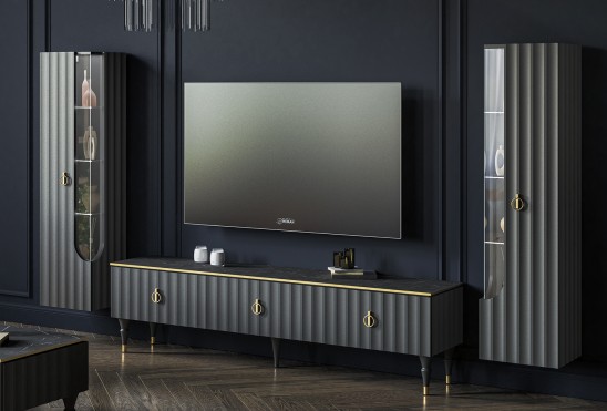 «Лоренсо» Неман Шкаф навесной витрина МН-043-02/03