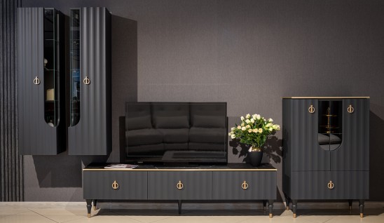 «Лоренсо» Неман Шкаф навесной витрина МН-043-02/03