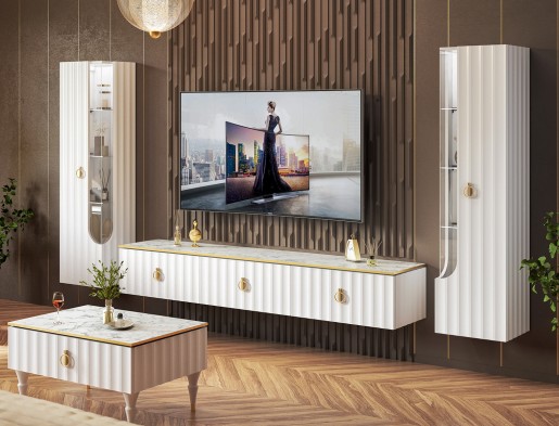 «Лоренсо» Неман Шкаф навесной витрина МН-043-02/03