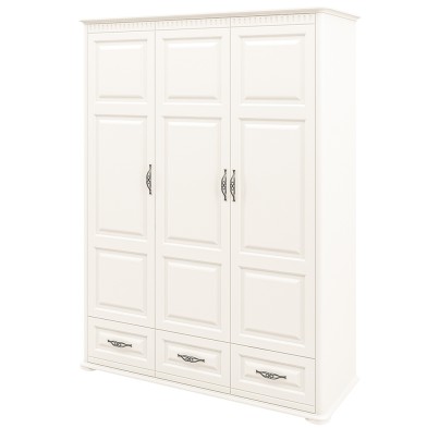 «Марсель» Неман Шкаф 3-х створчатый с ящиками для одежды МН-126-03