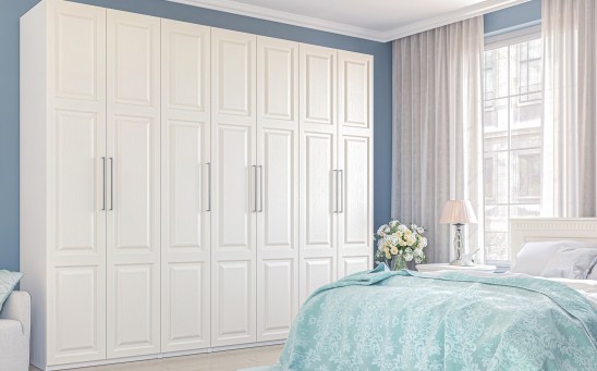 «Марсель» Неман Шкаф 3-х створчатый с ящиками для одежды МН-126-03