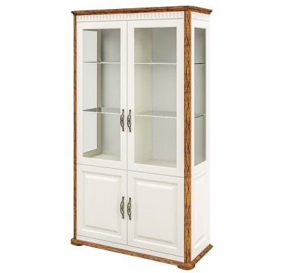 «Марсель» Неман Шкаф-витрина 2-х дверный МН-126-19 «Марсель» Неман Шкаф-витрина 2-х дверный МН-126-19