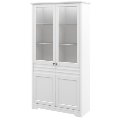 «Денвер» Неман Шкаф-витрина 2 стеклодвери МН-040-14