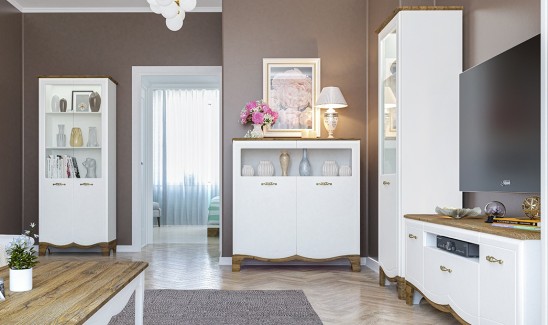 «Тиффани-NEW» Неман Модульная стенку в гостиную