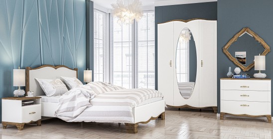 «Тиффани-NEW» Неман Кровать 160 с ортопедическим основанием МН-041-01