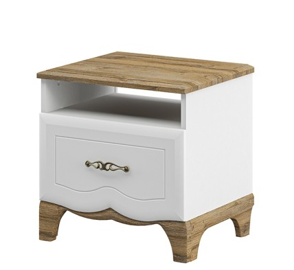 «Тиффани-NEW» Неман Тумба прикроватная МН-041-02