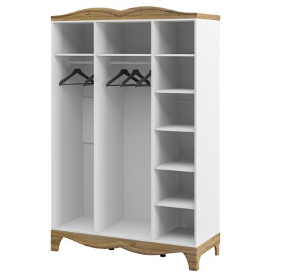 «Тиффани-NEW» Неман Шкаф 3-х створчатый 140 для одежды МН-041-03 «Тиффани-NEW» Неман Шкаф 3-х створчатый 140 для одежды МН-041-03