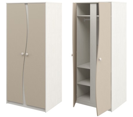 «Комби» Неман Шкаф 2-х створчатый для одежды МН-211-16