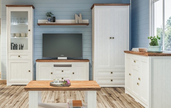 «Тиволи» Неман Шкаф-витрина 1 стеклодверь МН-035-01