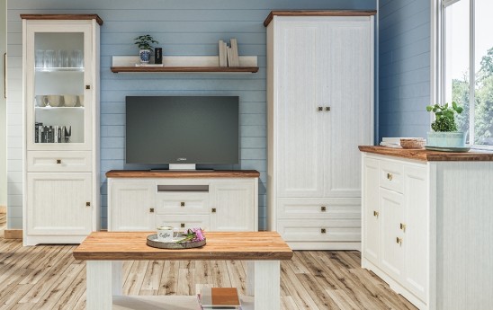 «Тиволи» Неман Шкаф 2-х створчатый с ящиками для одежды МН-035-21